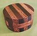 Bowl #472 - Peruvian Walnut & Zebrawood Crisscross Bowl Blank ~ 6 x 3 ~ $37.99, Two only $36.99